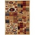 Capel Rugs Festivale - Kaleidescope 4x6 Brickazure Area Rugs