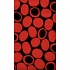 Foreign Accents Festival Dots 8 X 10 Red Area Rugs