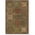 Couristan Kenya 9 X 13 Basketweave Collage Olive Area Rugs