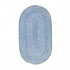Capel Rugs Sailor Boy 9x13 Oval Deep Blue Area Rug