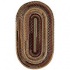 Capel Rugs Cambridge 5x8 Oval Wineberry Area Rugs