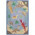 Kas Oriental Rugs. Inc. Kidding Around 3 X 5 Kidding Around Blue