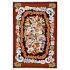 American Cottage Rugs Bouquet 4 X 6 Bouquet Coffee Area Rugs