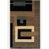 Couristan Kathmandu 8 X 11 Fragments Multi Color Khaki Area Rugs
