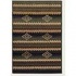 Couristan Taos Lodge 3 X 5 Elk Horn Green Blue Area Rugs