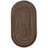 Capel Rugs Hearthside 8x11 Oval Java Area Rugs
