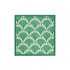 Nejad Rugs Shells Nouveau 4 Square Teal Area Rugs