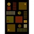Carpet Art Deco Vision Ii 2 X 7 Simple/midnight-choco Area Rugs