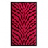 Nejad Rugs African Safari 5 X 8 Zebra Red/black Area Rugs