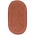 Capel Rugs Basketweave 2x3 Oval Cinnabar Honey Area Rugs