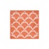 Nejad Rugs Shells Nouveau 4 Square Coral Area Rugs