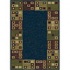Carpet Art Deco Life 2 X 6 Mino/blue Area Rugs