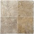 Emser Tile Travertine 16 X 24 Fontane Tumbled Walnut Tile & Ston