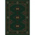 Milliken Prairie Star 4 X 5 Oval Emerald Area Rugs