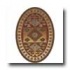 Milliken Ahvas 5 X 8 Oval Toffee Area Rugs
