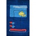 Nejad Rugs Flower In Ocean 5 X 8 Dark Blue Area Rugs