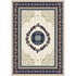 Carpet Art Deco Primavera 4 X 5 Organza/prussian-blue Camel Area