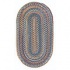 Capel Rugs American Legacy 4x6 Oval Slate Blue Area Rugs