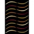 Carpet Art Deco Infinity 2 X 7 New Wave/khol Area Rugs