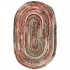 Capel Rugs Capel Knit 11x14 Oval Garnet Area Rugs
