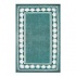 Nejad Rugs Shell Border 5 X 8 Teal Area Rugs