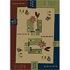 Carpet Art Deco Life 2 X 6 Sienna/red Area Rugs