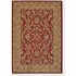 Couristan Pera 5 X 8 Qum Crimson Latte Area Rugs
