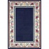 Nejad Rugs Bucks County - Border Rug 3 X 6 Runner Navy/ivory Are