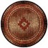 Capel Rugs Fresh Air 10x10 Round Brownmulti Area Rugs