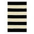 Nejad Rugs Boardwalk Stripes 4 X 6 Black/ivory Area Rugs