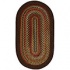 Capel Rugs Monticello 9x13 Oval Tobacco Area Rugs