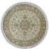 Nejad Rugs Silk & Wool 6 Round Tabriz Ivory/beige Area Rugs