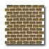 Original Style Tumbled Earth Single Brickbond Mosaic Ural Tile &