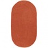 Capel Rugs Solo 8x11 Oval Persimmon Area Rugs