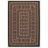 Couristan Recife 4 X 6 Tamworth Cocoa Black Area R