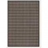 Couristan Recife 2 X 4 Grassweave Black Cocoa Area Rugs