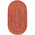 Capel Rugs Medley 3x5 Oval Salsa Area Rugs