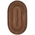 Capel Rugs Homecoming 1x2 Oval Chestnut Area Rugs
