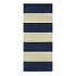 Nejad Rugs Boardwalk Stripes 3 X 8 Runner Navy/ivory Area Rugs