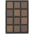 Couristan Recife 9 X 13 Summit Cocoa Black Area Ru