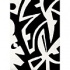 Foreign Accents Festival Shadows 4 X 6 Black White Area Rugs