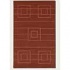 Couristan Nouveau 2 X 3 Thatched Rust Area Rugs