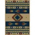 Carpet Art Deco Life 2 X 6 Aztec/beige-blue Area Rugs