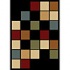 Carpet Art Deco Sunset 4 X 5 Quarter/wine-khol Area Rugs