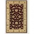 Couristan Yasmin 6 X 8 Floral Isfaha Burgundy Cream Area Rugs