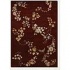 Couristan Givenry 8 X 11 Cherry Blossom Burgundy Area Rugs