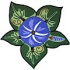 American Cottage Rugs Shaped 3 X 3 Morning Glory Area Rugs