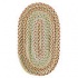 Capel Rugs Emma 7x9 Oval Light Gold Area Rugs