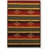 Couristan Taos Lodge 8 X 11 Elk Horn Red Area Rugs