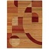 Capel Rugs Festivale - Orbit 4x6 Persimmon Area Rugs